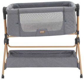 KIKKA BOO К-кт 2в1 мини кошара - кошче и столче за хранене SLEAT ME GREY