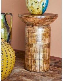 Кръгла странична масичка от масивно манго ø 30 cm Yasme – Bloomingville