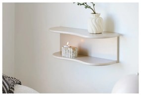 Бежов на няколко нива стенен рафт 44 cm Botta – House Nordic