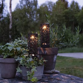 Комплект от 2 външни слънчеви LED лампи, височина 18 см Izola - Star Trading