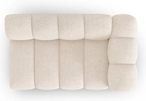 Кремав модулен диван (десен ъгъл) Lupine – Micadoni Home