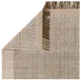 Светлокафяв ръчно изработен вълнен килим 120x170 cm Avalon – Asiatic Carpets