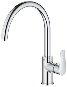 Висока кухненска батерия Grohe BauEdge