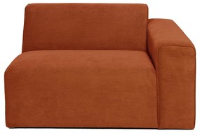 Модул за оранжев велурен диван (десен ъгъл) Sting - Scandic