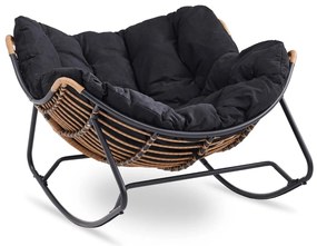 Удобен люлеещ се стол ELTON béžová