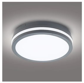 Brilagi - LED външно осветление с сензор BENE LED/24W/230V пр. 26 см IP54