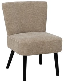 Бежово шенилово кресло – Ixia