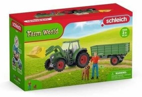 Съчленена Фигура Schleich Tracteur avec remorque