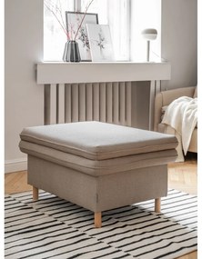 Светлокафява табуретка Simon – Miuform