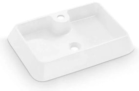 Bathco 4004 - Мивка за монтаж върху плот GALICIA 60x40 см порцелан/бяла