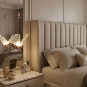 Висяща LED лампа LHJ105-1CP Gold