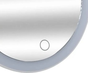 Огледало за баня 5five, LED, Пластмаса, Въртящо