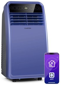 Klarstein Metrobreeze New York Smart 7k, мобилен климатик, 7000 BTU / 2,1 kW, енергиен клас А, дистанционно управление