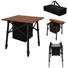 Сгъваема туристическа маса с хладилна чанта