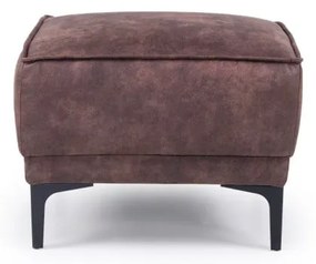 Кафява табуретка от изкуствена кожа Copenhagen - Scandic