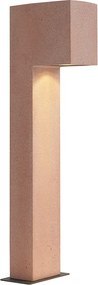 Модерна външна стълбова лампа теракота 65 см IP44 - Pompei