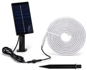Aigostar - LED RGB соларна лента с регулируема яркост LED/1,6W/3,2V 5 m IP65 + с дистанционно управление