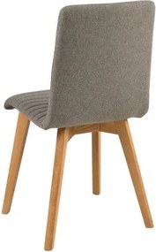 Комплект от 2 светлосиви трапезни стола Arosa - Actona