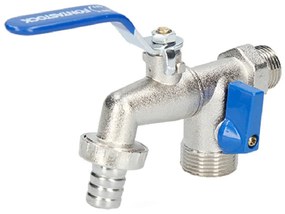 Кран Fontastock Хромирано 1/2 x 3/4 x 3/4"