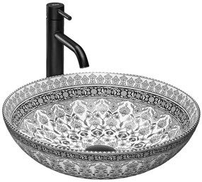 Умивалник за плот Rea Arte dark grey