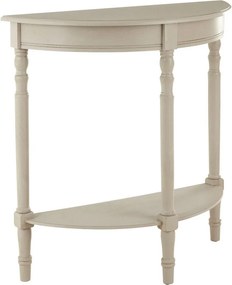 Бежова конзолна маса от масивен бор 30x80 cm Heritage – Premier Housewares