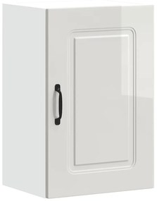 853549 vidaXL Кухненски стенен шкаф, Kalmar, бял гланц, инженерно дърво