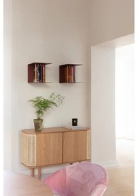 Червен метален рафт Teaser - UMAGE