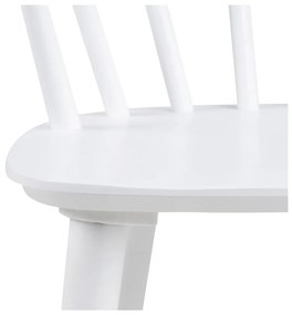 Бял трапезен стол Ida – Actona