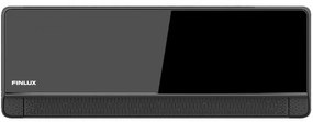 Инверторен климатик Finlux 12TENE87BRIS, 12000 BTU, А+++, 30 м2, Wi-Fi, Плазмен филтър, 4D обдухване, Златно покритие на топлообменника, Черен