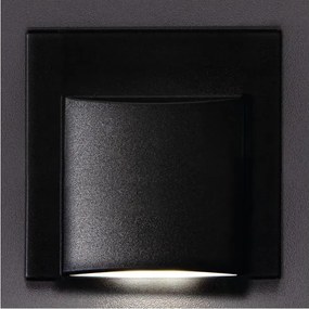 Kanlux 33333 - LED осветително тяло за стълби ERINUS LED/0,8W/12V 4000K черно