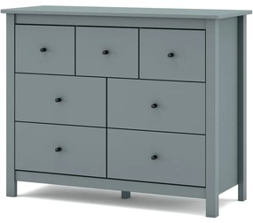 Скрин сиво-зелен от масивен бор 110x80x40 cm Misti – Marckeric