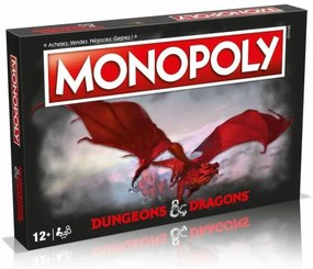 Настолна игра Monopoly Dungeons & Dragons (FR)