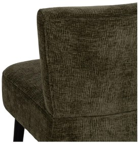 Зелено шенилово кресло – Ixia