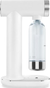 Машина за сода SMEG Collezione SKC01WHM, 800 мл, CO2, Предпазен клапан, Тавичка за отцеждане, Ръчна, Бял мат