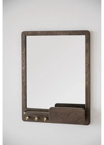 Огледало с дървена рамка 45x10 cm Inverness - Rowico