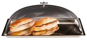 Alkan - Комплект правоъгълно метално плато с акрилен капак 56х36см (ZCP 024)