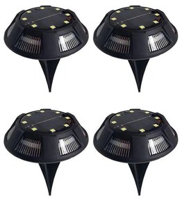 КОМПЛЕКТ 4x LED соларни лампи LED/1,2V 200 mAh IP44