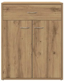 855897 vidaXL Сайдборд, дъб артизан, 60x30x75 см, инженерно дърво