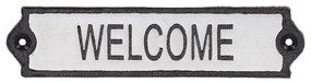 Знак от излято желязо 21x5 cm Welcome – Esschert Design