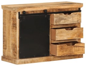 355844 vidaXL Бюфет 80x30x55 см грубо мангово дърво масив