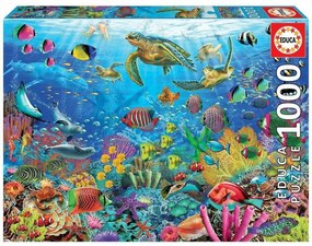 Пъзел Educa Turtles in Paradise 1000 pcs