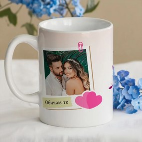 Чаша със снимка птички