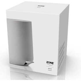 Светлосиво пластмасово кошче за боклук с педал 5 l Nova – Zone