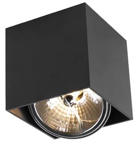 Дизайнерски повърхностен спот черен квадрат - Box