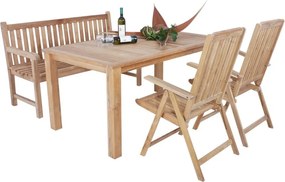Градинска маса от тиково дърво Solo - Garden Pleasure