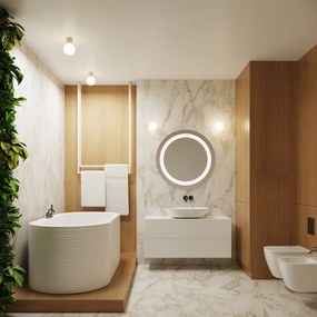 Кремаво осветително тяло за таван със стъклен абажур ø 12 cm Orbital – Sollux