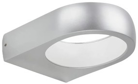 Telefunken 320204TF - LED външно стенно осветително тяло LED/6,5W/230V IP44 матов хром