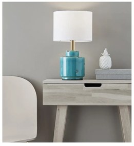 Синя и бяла настолна лампа Cous - Markslöjd