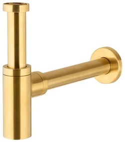 KFA Armatura 600-003-31 - Кръгъл сифон за мивка месинг/златист