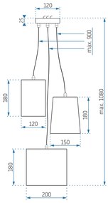 Лампа APP971-3cp